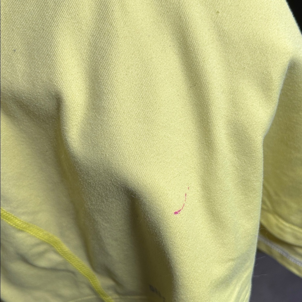 Nike Bright Yellow Half-Zip Top Athletic Jacket - Picture 8 of 13